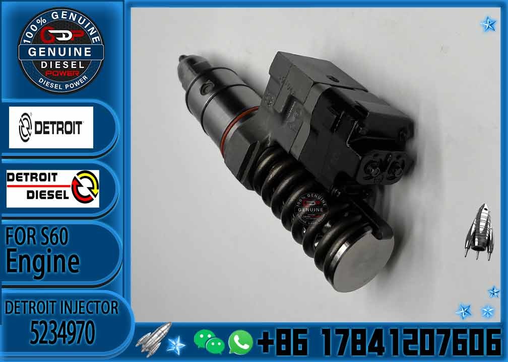 Detroit Common Rail Injector R-5234970 5234970 4991754-D3 With Good Quality