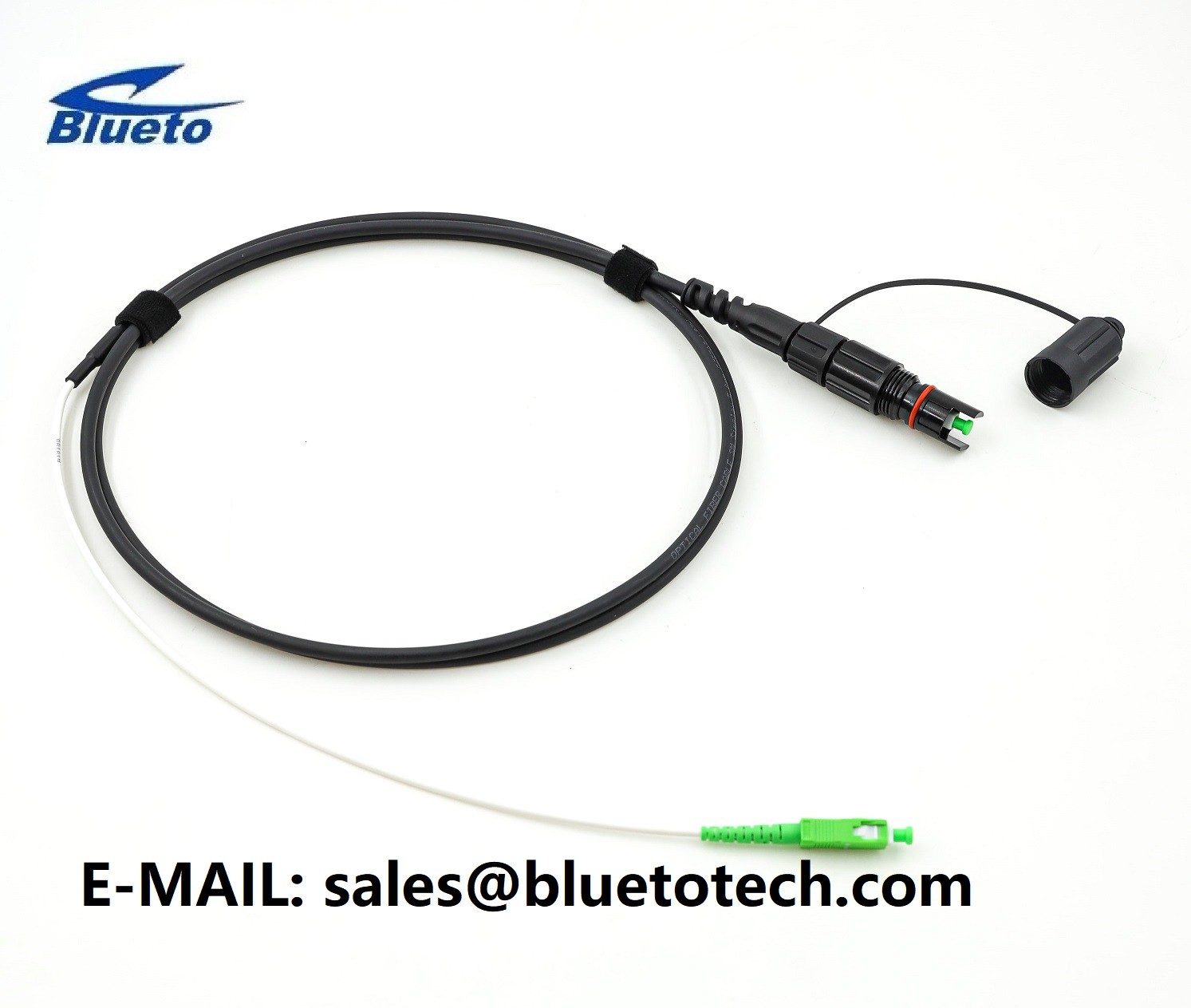 Corning SC/APC To SC/APC Fiber Optic Patch Cable For Corning H Optitap Connector