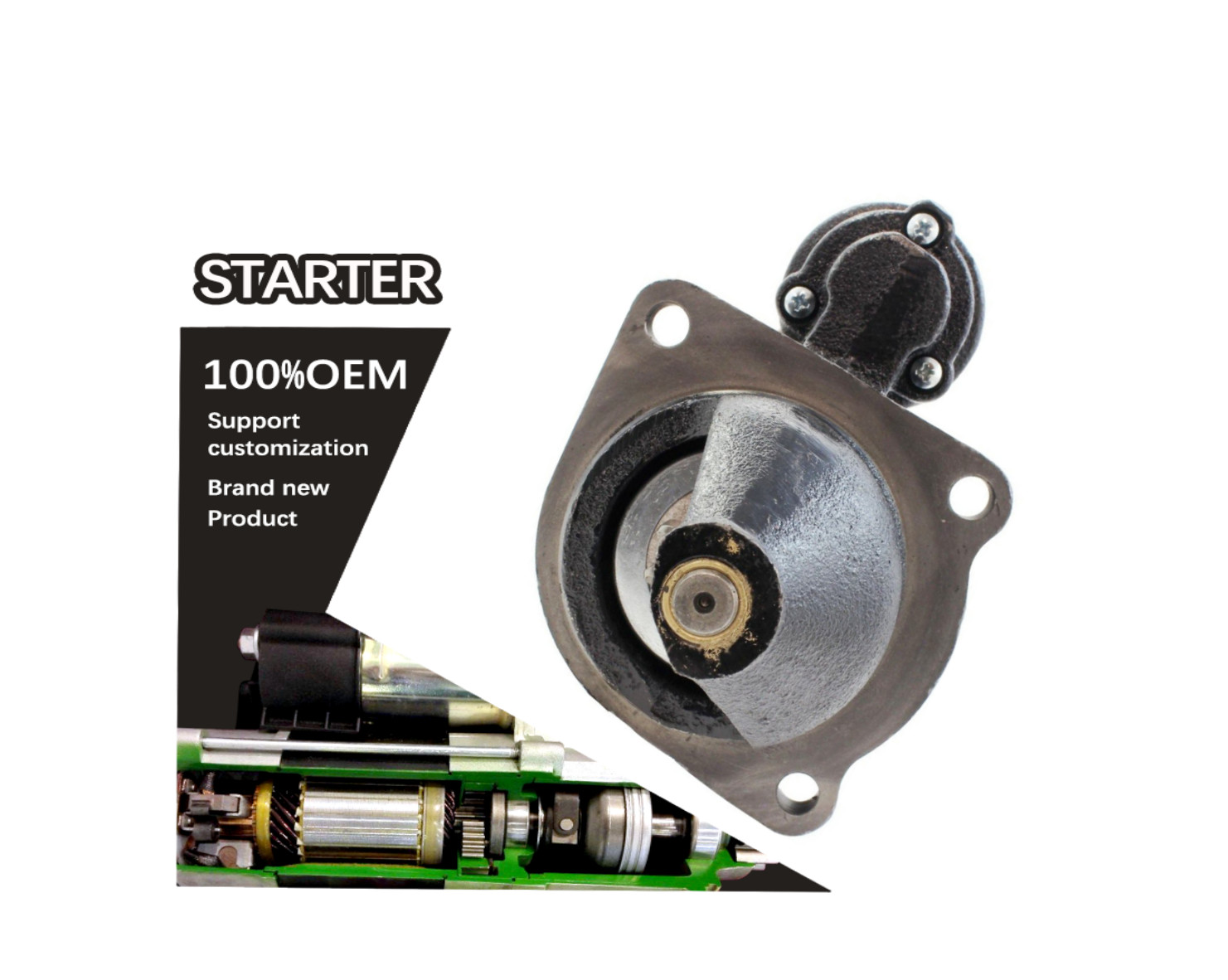 24V 10T CW Starter 5801447085 5801710191 IS1349 11132371 AZF4375 MS719 11132041 AZF4276 11.132.371 11.132.041