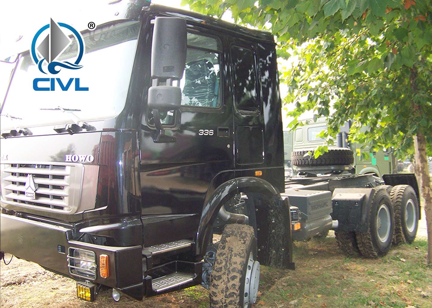 6x6 Tractor Prime Mover Truck , Tractor Head Truck Color Customization