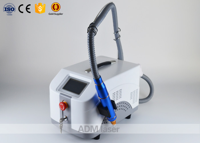 Portable ND YAG Pico Laser Tattoo Removal Machine 1064 755nm Heads
