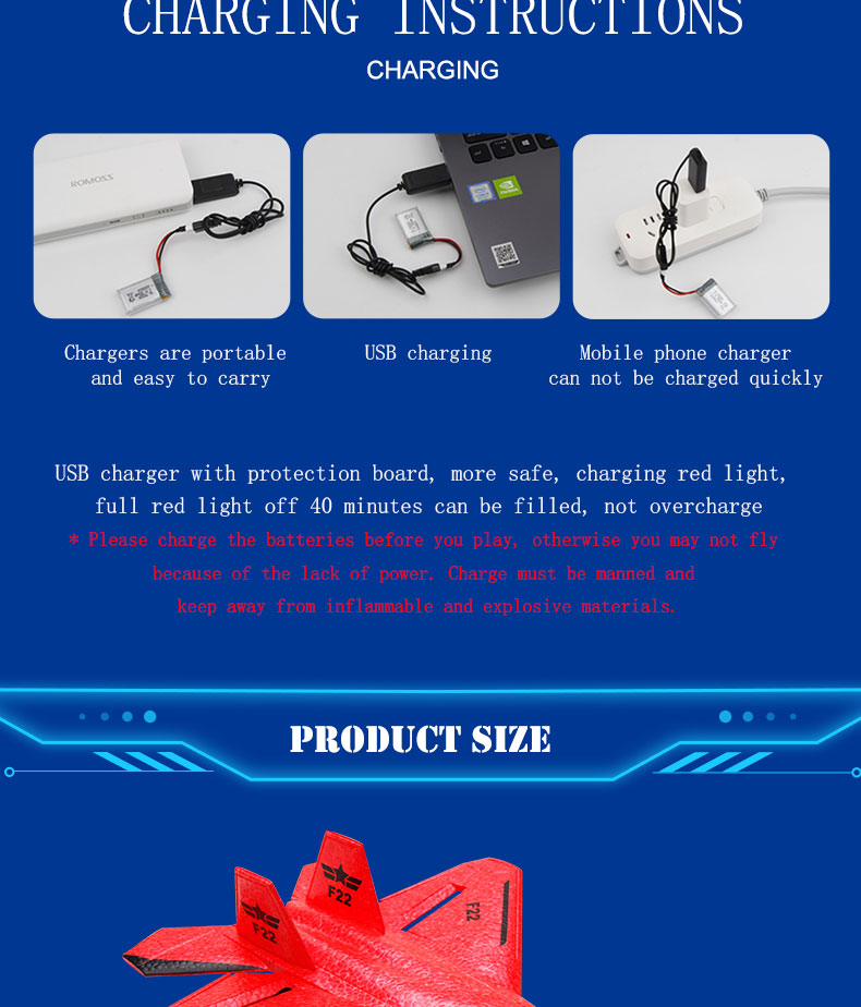 Experience the Excitement of Fx622 F22 Raptor Fighter Jet 2.4G 2CH EPP RC Airplane with LED Lights Age Range 5-7 Years