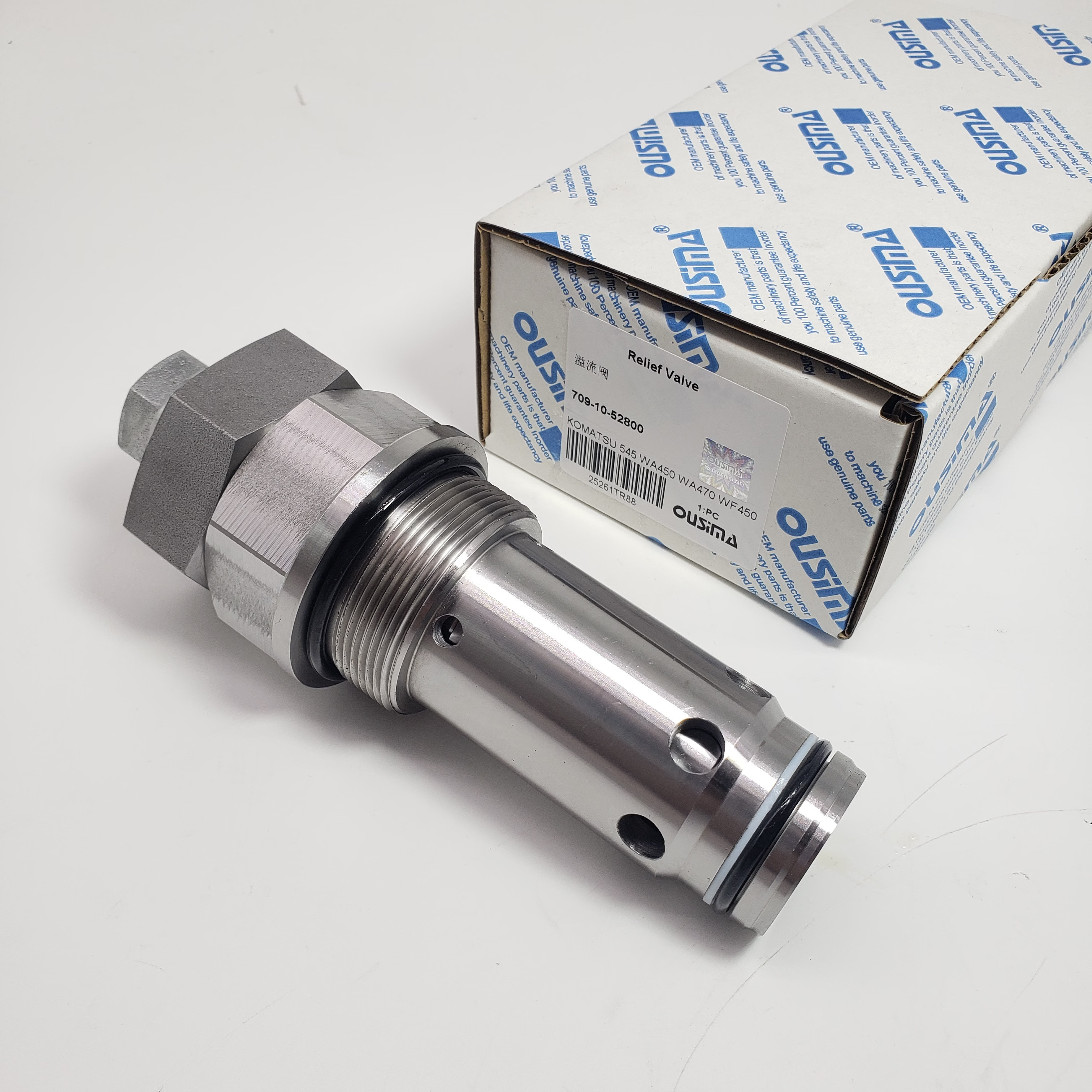 Relief Valve 709-10-52800 For KOMATSU WA450 WA450L WA470 WF450
