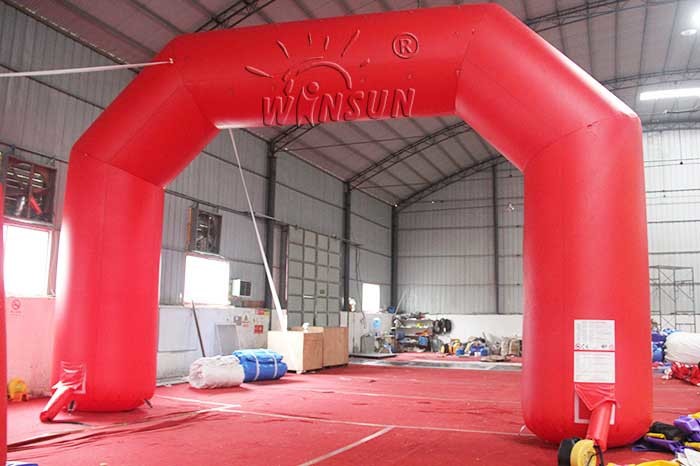 Customized Size Inflatable Entrance Arch With Air Blower And Repair Kits