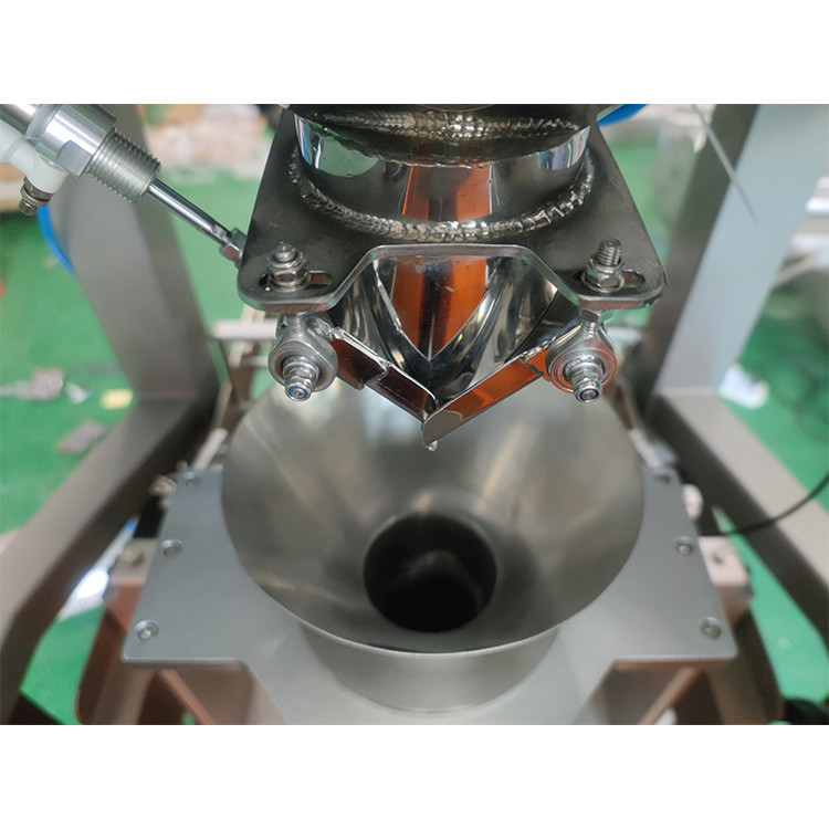 SS316 Multihead Weigher Packing Machine Potato Shrimp Fruit And Vegetable Chips Quantitative Weighing