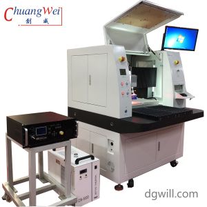  Offline Laser PCB Depaneling Machine With No Dust High Precision Double Working Tables Manufactures
