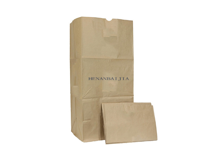 Custom Yard Waste Lawn Paper Bags Multiwall Moisture Proof 30 Gallons