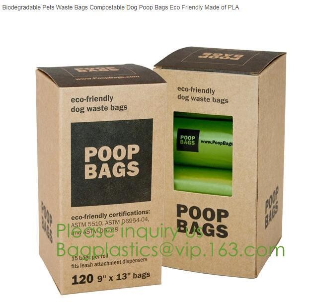 Eco friendly Compostable Biodegradable commercial bags,100% Environment Friendly Compostable Cornstarch Garbage Bags pac
