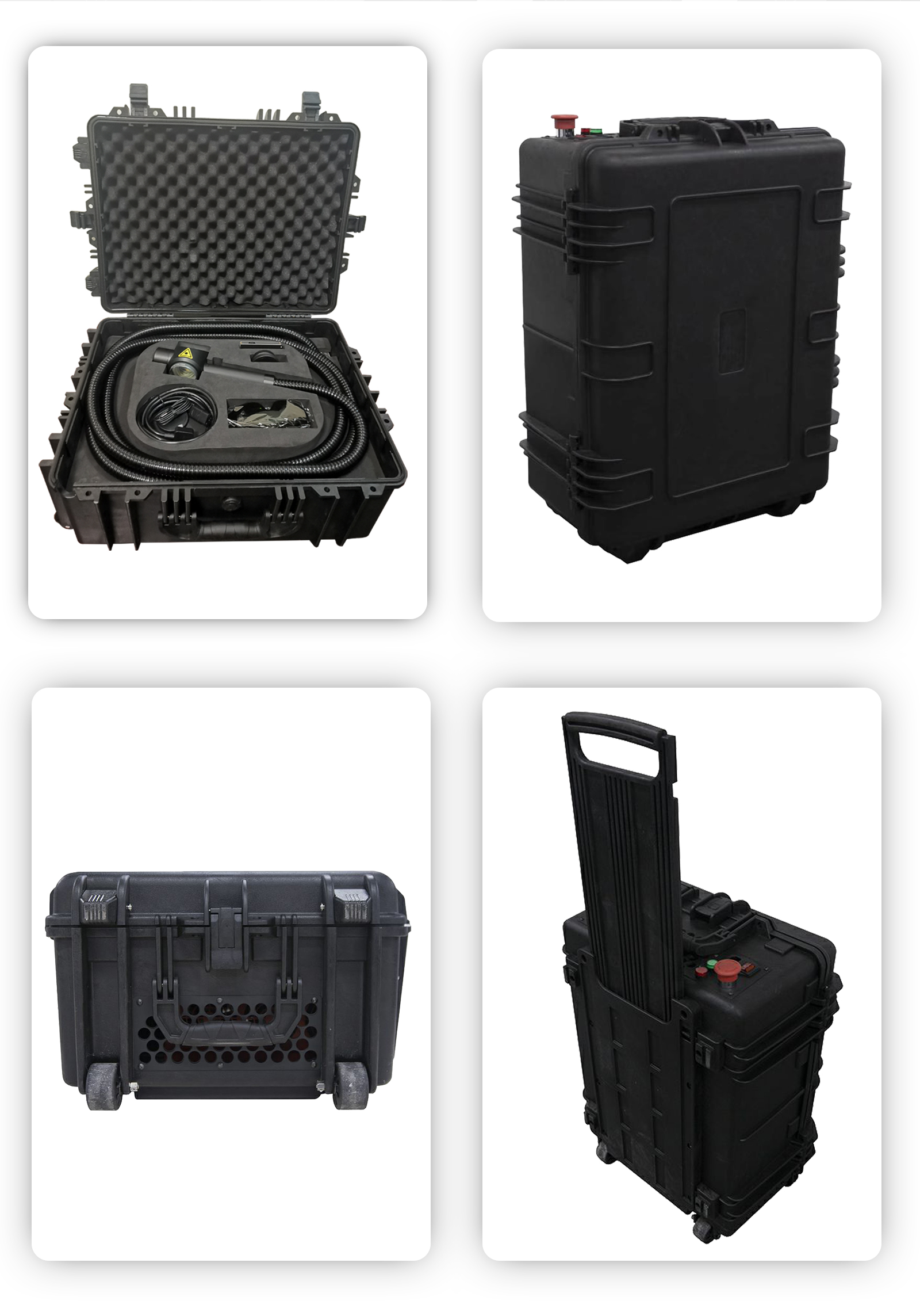 100w Suitcase Type Laser Cleaning Machine