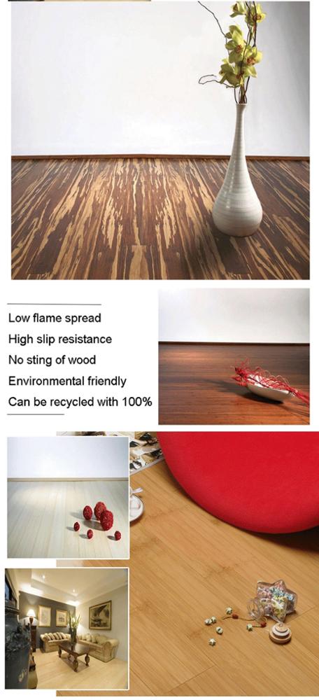 Modern Design Style Red Bamboo Flooring with FSC Certification and Eco-Friendly Design