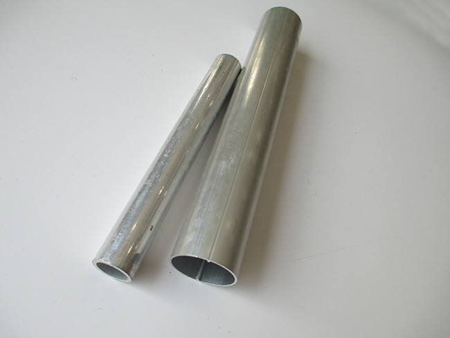 Round Tube Aluminium Profile System , Structural Aluminum Profiles For Transmission