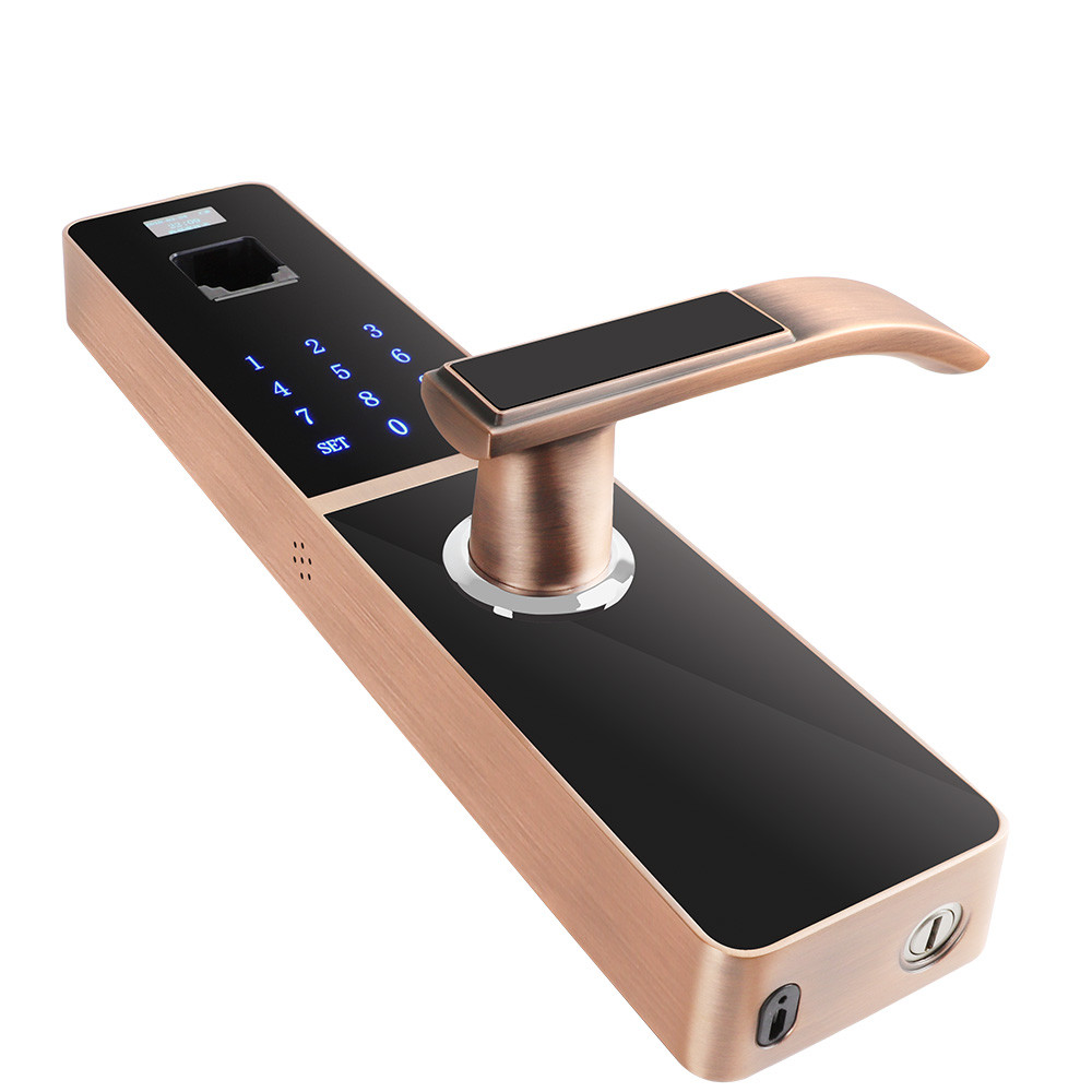 Bilateral Optical Finger Vein Recognition Highly Secured Biometric Smart Door Lock