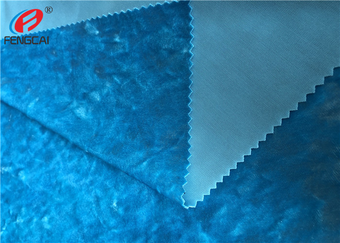 4 Way Stretch Korea Ice Velvet Spandex Velvet Fabric For Sofa