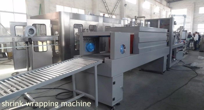 Mineral Water Juice Gas Bevarage Filling And Sealing Machine / Liquid Filling Machine