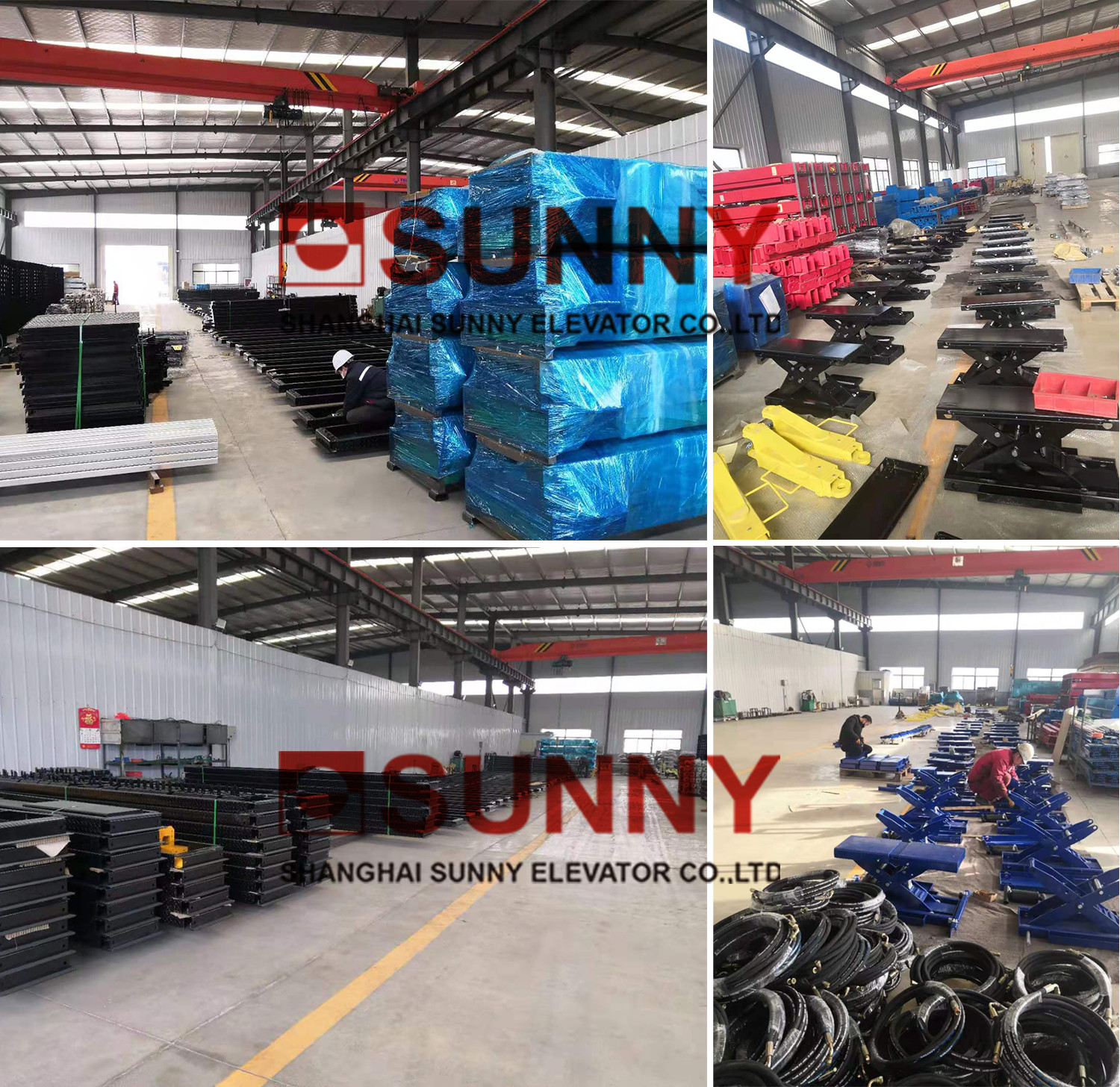 1760kg / 1900kg Weight Elevator Car Parking System Parking Lot Car Lifts