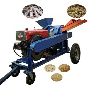 Wood Mulching Machine 230*200mm 3.5T/ H Tree Branch Crusher Rustproof