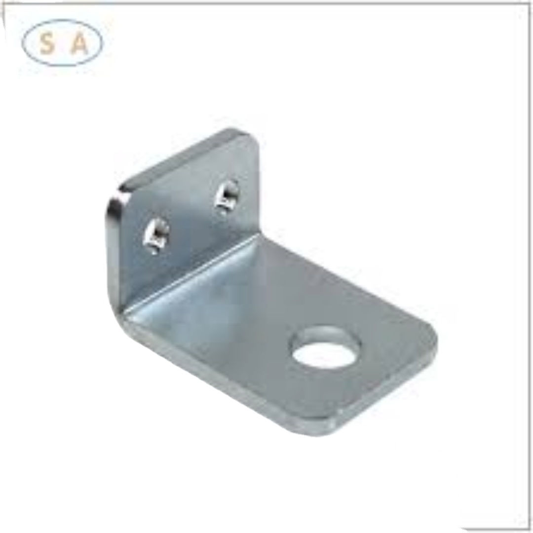 Customized Logo Stainless Steel Aluminium L Support Wall Mount U Bracket for Washroom