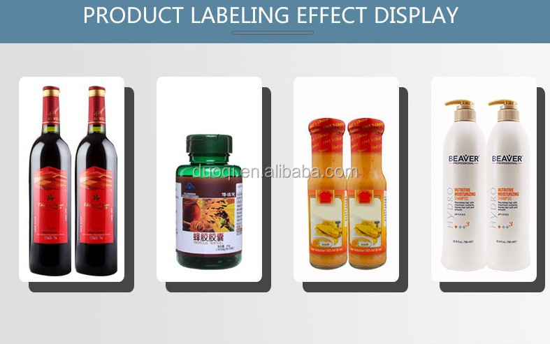 DUOQI MT-50 Bottle Sticker Labeling Machine Customized High Speed And Output