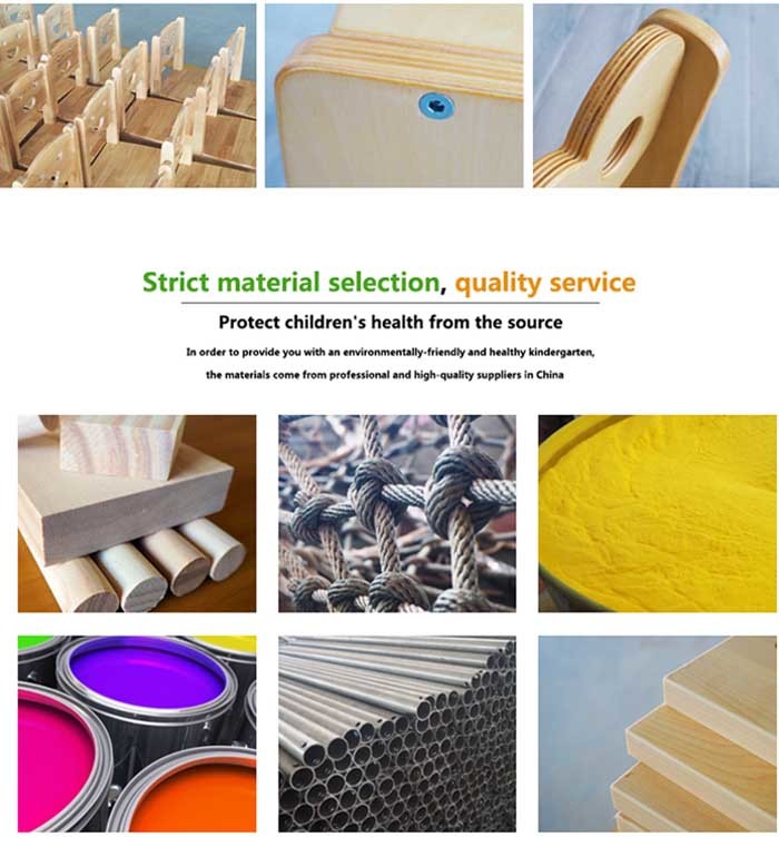 Eco Friendly Kids Play School Furniture CE SGS Certification Practical Attractive Color