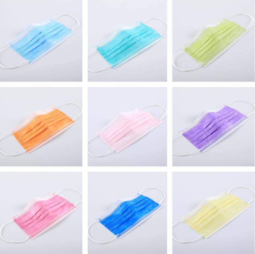 Surgical face mask 3 layers unti-virus smog dust protective 3 ply disposable breathable medical grade face mask