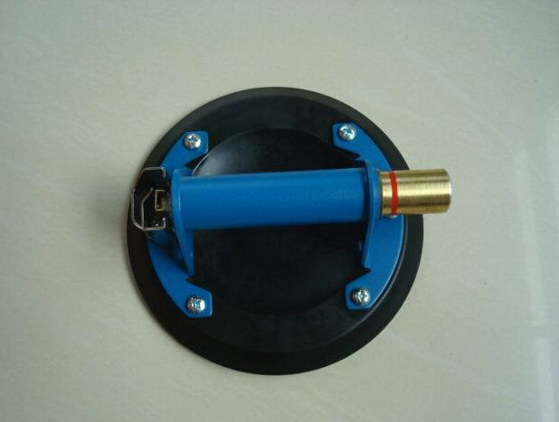 100kgs Hand Pump Glass Sucker / Glass Lifting Suckers On Smooth Surfaces