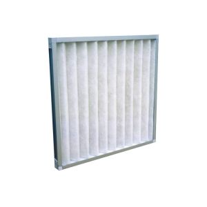 Washable HVAC System Filter With High Efficiency Galvanized Supporting Grid
