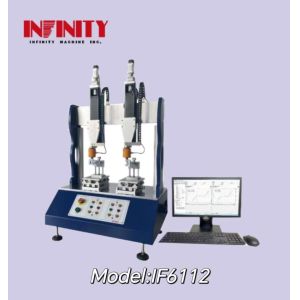 0.5KN Force Value Sensor Capacity Dual-station Swing Force Testing Machine For