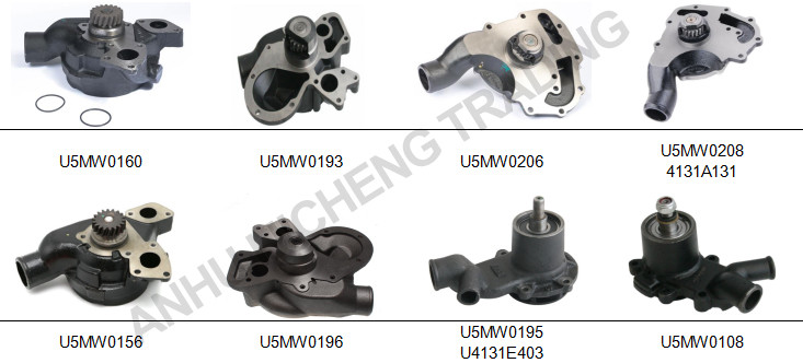 3.1kg Perkins 4.236 Engine Water Pumps 404 U5MW0104