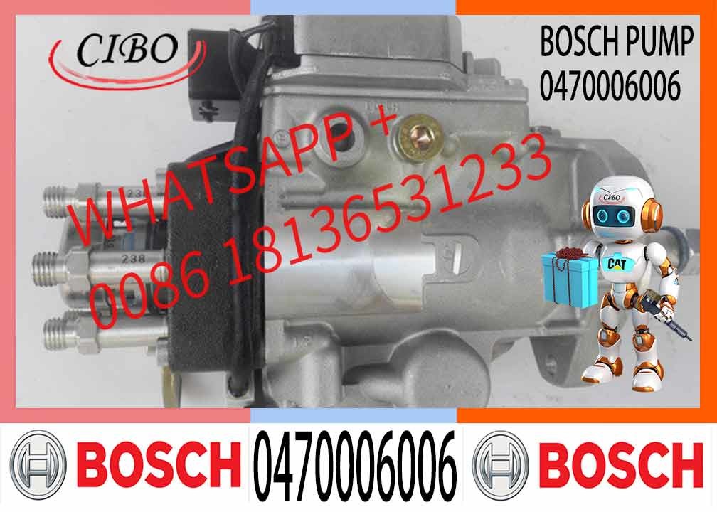 QSB5.9 Diesel Engine VE6/12M1250R1 Fuel Pump 0470006006 3965403