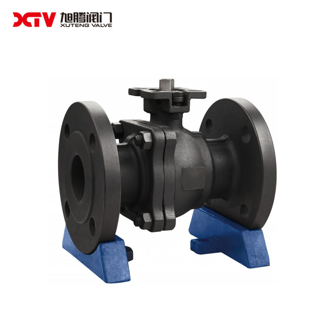 Carbon Steel High Platform Flanged Floating Ball Valve (600LB)