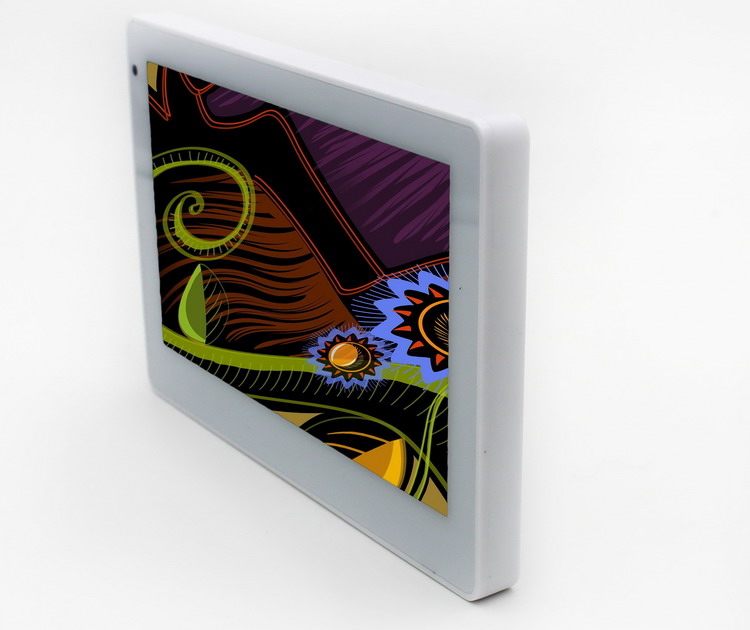 7" Glass Wall Mounting/ In Wall Flush Mounting/Desktop Android OS Tablet with PoE Ethernet Interface RJ45