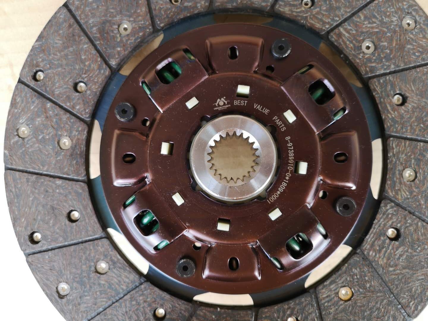Three Stage Damping ISUZU Clutch Disc 300 * 21 8973899100 For NKR Iron Shell Transmission MSA Series