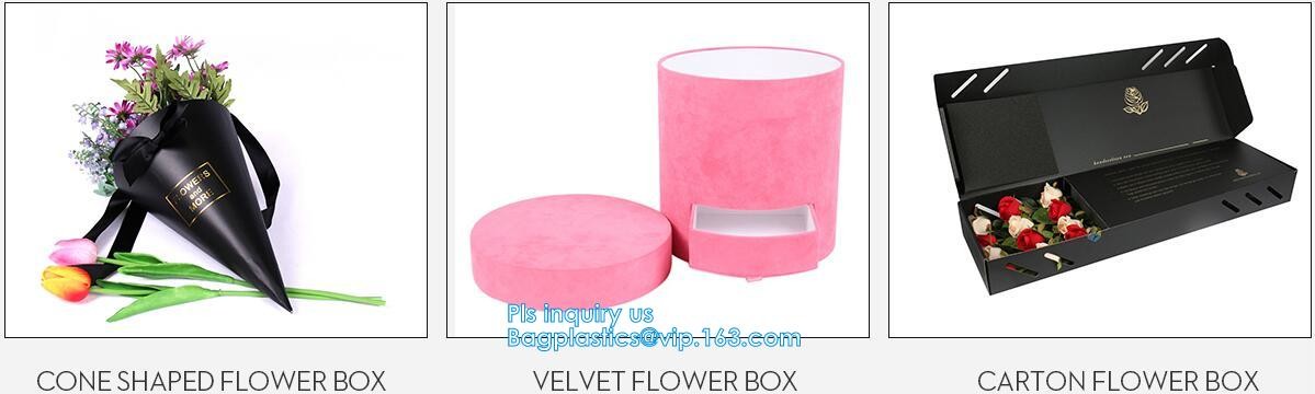 Gift Wedding Gift Paper Box Custom Round Chocolate Hard Paper Ribbon Bow