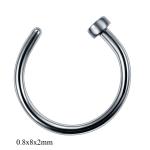 Korean style newest fashion body piercing jewelry stainless steel jewelry nose
