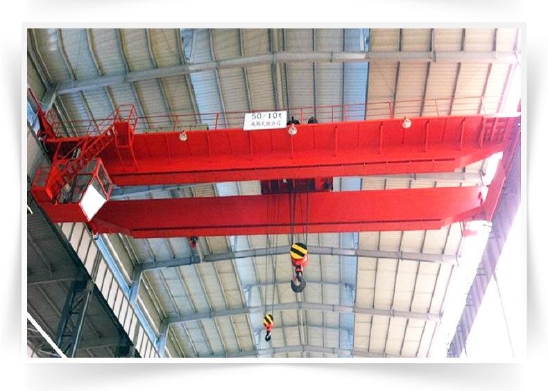 OEM ODM Electric Overhead Crane 5ton High Lifting Speed Double Girder Bridge Crane