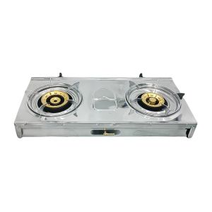 China Double Burner Tabletop Gas Stove Industrial Cooker Commercial Use on sale