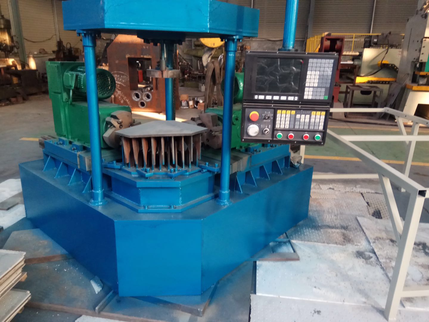 two head beveling machine