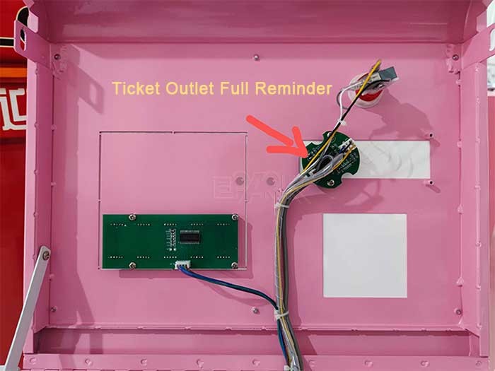 250W Ticket Eater Machine Automatic Ticket Eating Cutting Machine