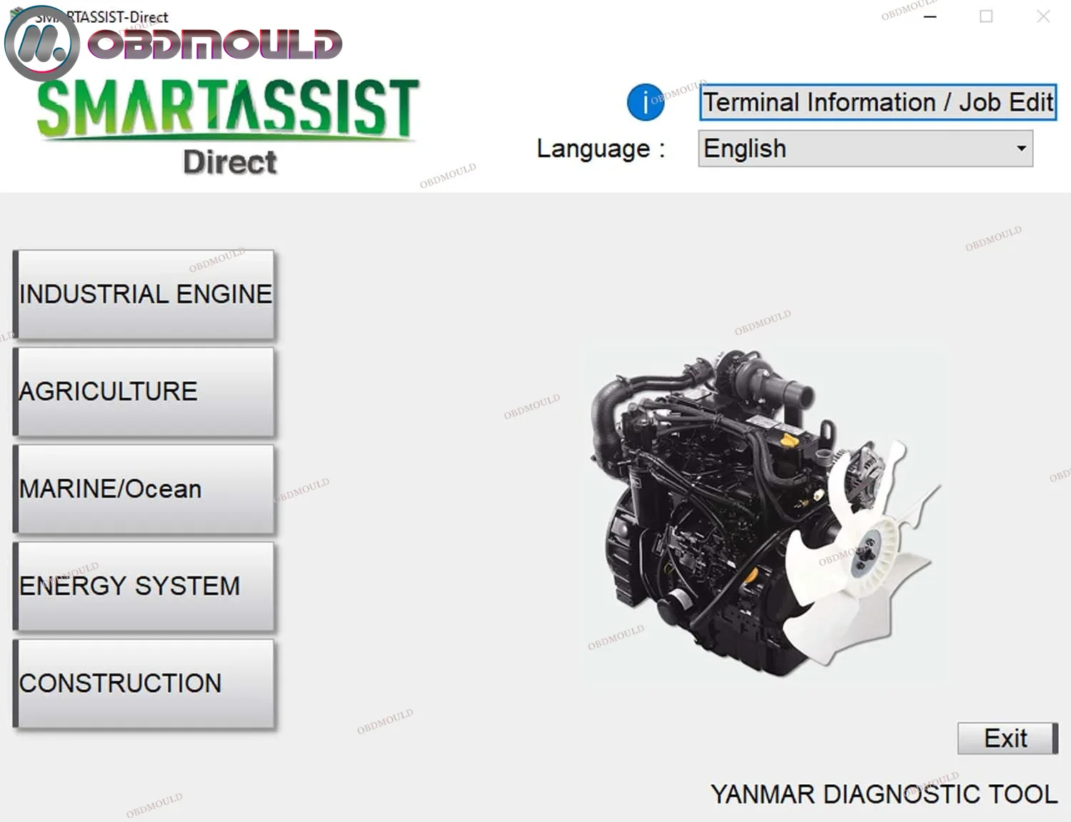 Yanmar Diagnostic Tool for Diesel Excavator and Yanmar Tractor 1983000033 CS9703000000