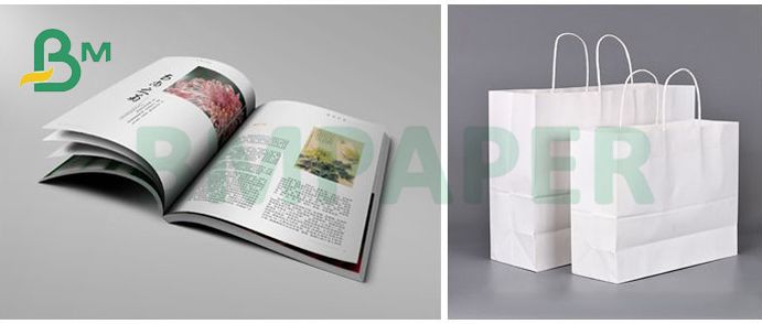 Two Sides Coated High Whiteness C2S Art Paper For Premium Books
