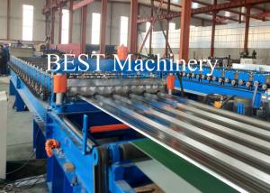 High Speed Max 25-30m/Min Roof Sheet Cold Roll Forming Machine Hydraulic Cutting Type Manufactures
