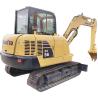 Buy cheap 34.5KW Used Mini Komatsu Excavator PC56 With Original Hydraulic Valve from wholesalers