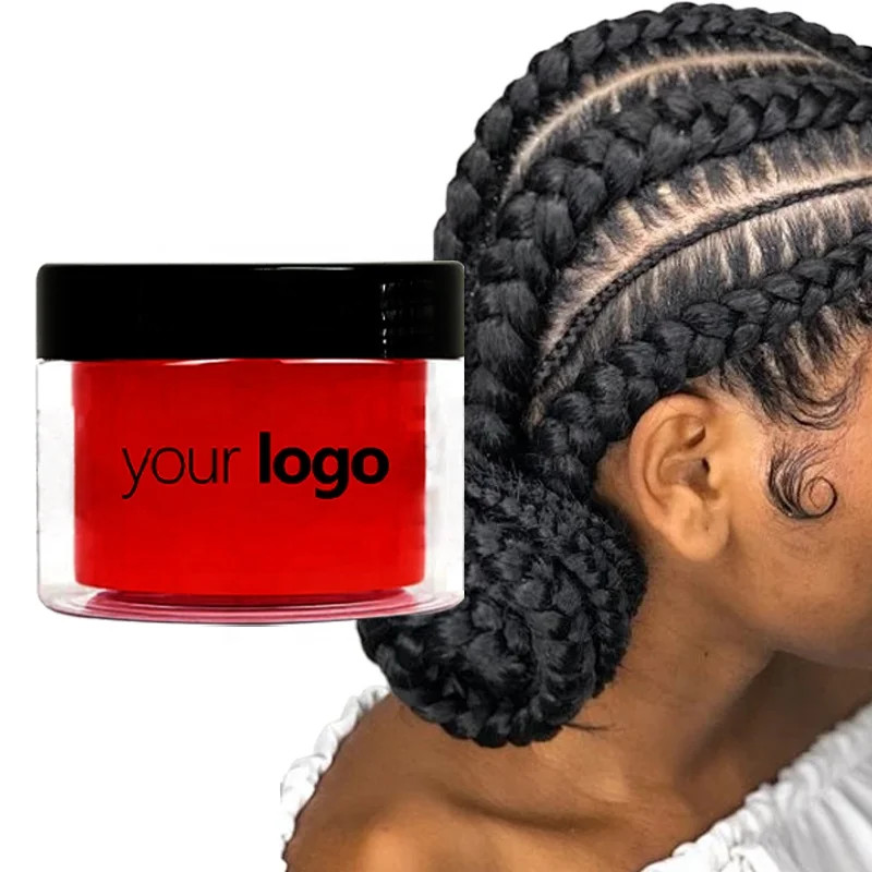 Edge Control Customized Strong Hold Pomade Styling Braid Gel Private Label Vendor Edge Control Gel Extra Hold