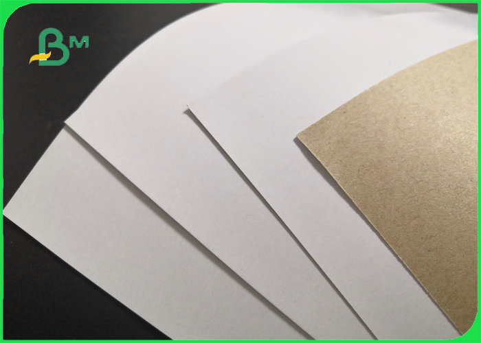 140gsm 170gsm White Top Kraft Liner Paper For Gifx Boxes Smooth Surface 2200mm