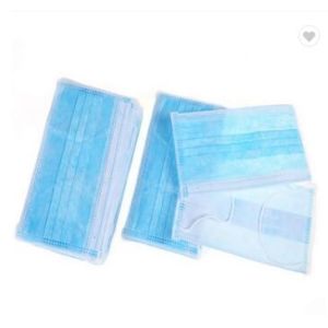  17.5*9.5cm Face Mask With Elastic Ear Loop , Non Woven Disposable Mask Manufactures