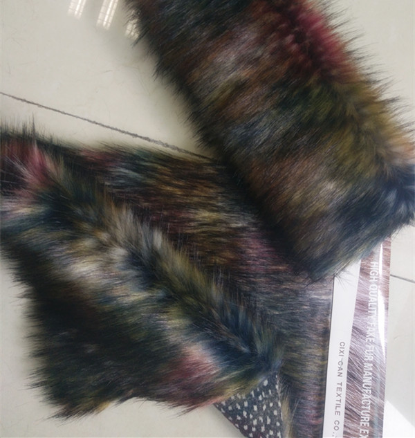 Plush JACQUARD Winter Coats With Luxury Faux Fur 100% Acrylic