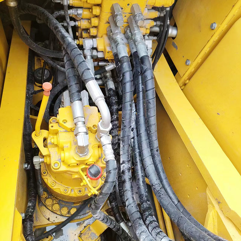 Used Komatsu PC160-7 Hydraulic Excavators 82kw Rated Power Secondhand Komatsu Excavator