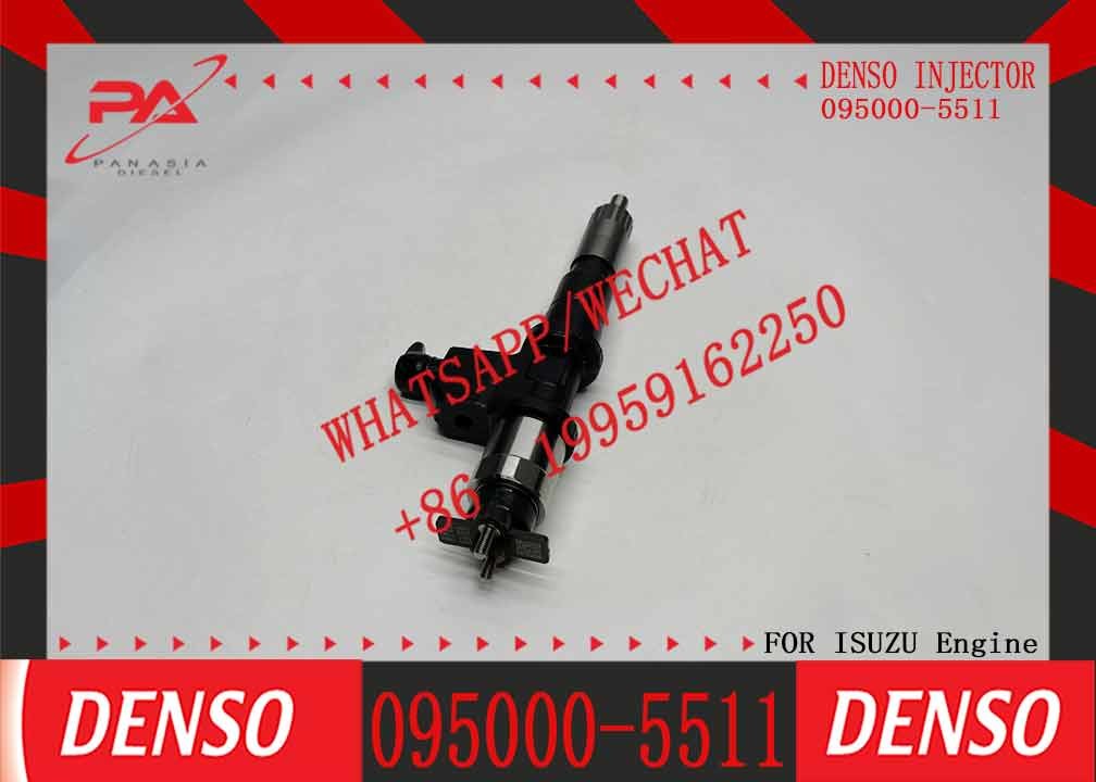 Factory Price 6WG1 Engine Common Rail Injector 095000-5510 095000-5511 For Isuzu Diesel Fuel Injector