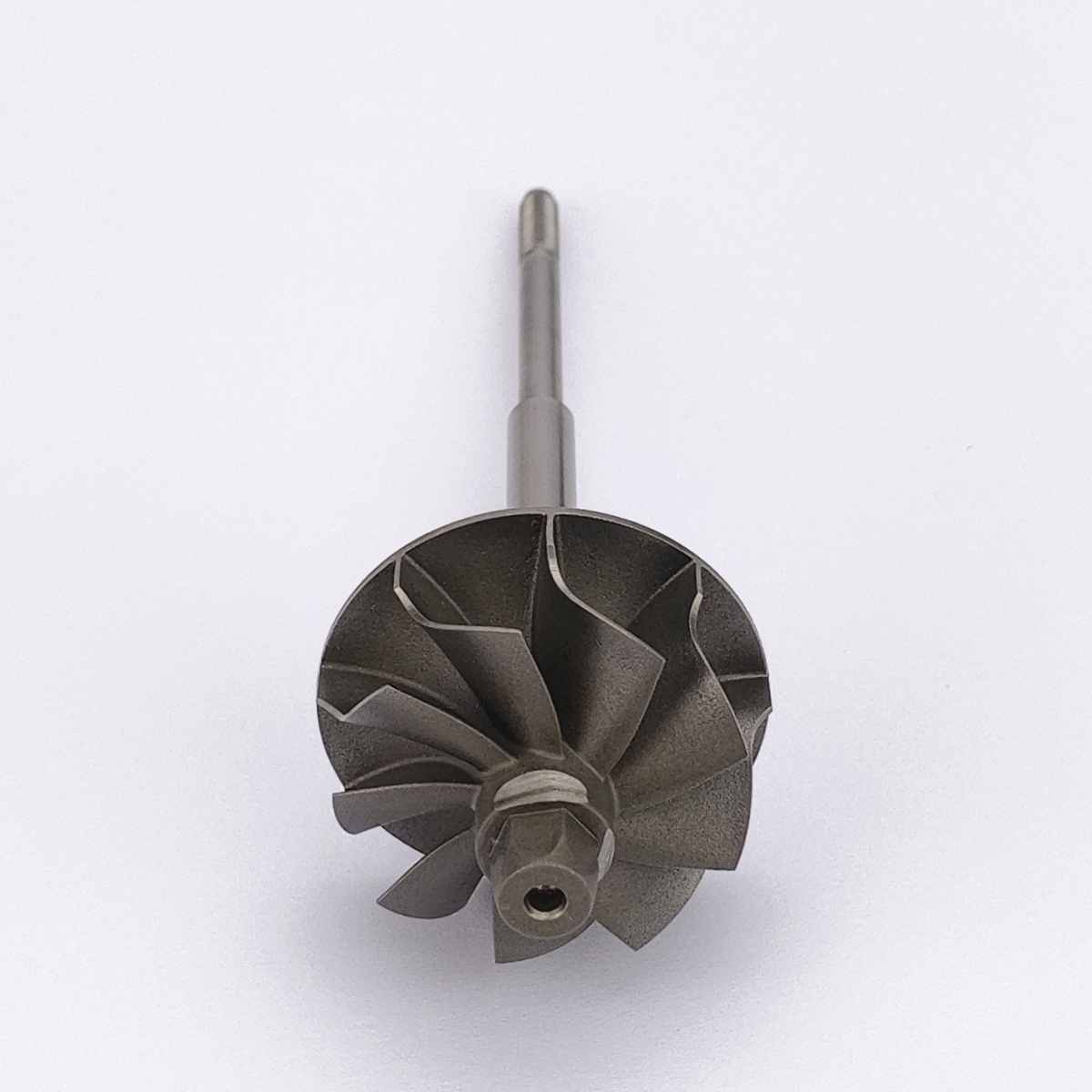 MS-TECH Turbo KP35 Turbine Wheel Shaft 1635-120-5002 1635-120-5010 Fit Turbos Ind 34.7mm Exd 30.97mm Blades 9