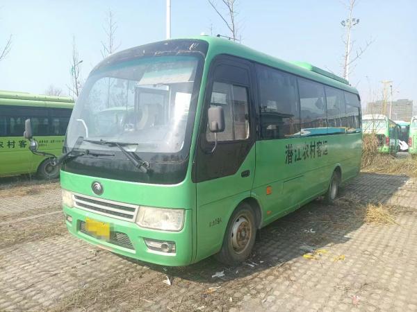 ZK6729D Used Small Bus Yutong Front Cummins Engine Euro IV 25 - 30seater Second
